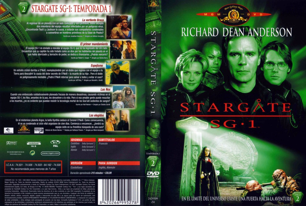 Temporadas SG1 – Stargate Legend